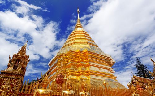 泰国清迈双龙寺-泰国旅游-重庆中青旅